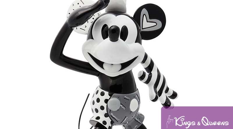 Disney Britto Mickey Steamboat Willie Figurine Statue