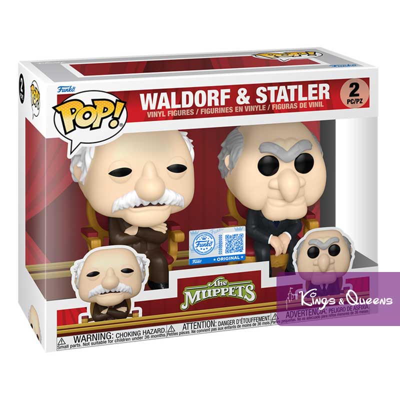 disney_funko_pop_muppets_waldorf_statler_88405_1 Disney Funko Pop Muppets Waldorf Statler Old Men Balcony