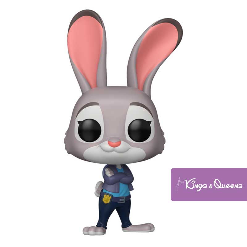 Disney Funko Pop Zootopia Zootropolis Judy Hopps Rabbit Bunny Police Agent