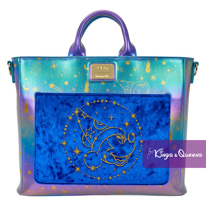 Loungefly Convertible Backpack Tote Bag Fantasia Disney Mickey Sorcerer