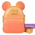 Loungefly Convertible Backpack & Crossbody Bag Mickey Mouse Glitter Disney