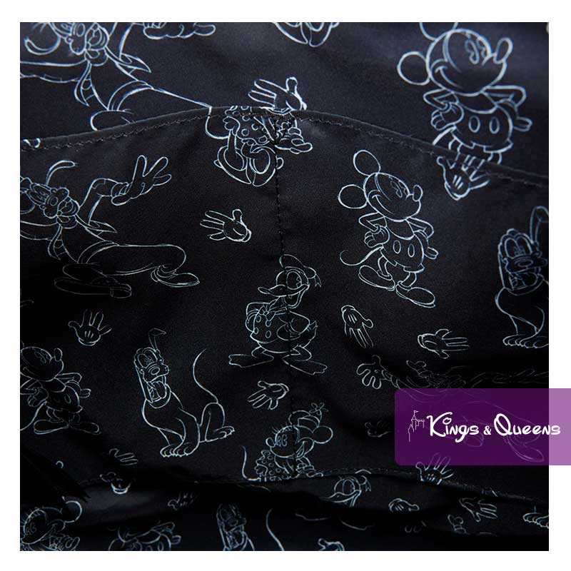 Loungefly Convertible Backpack & Tote Bag Disney Minnie Mouse Sketched