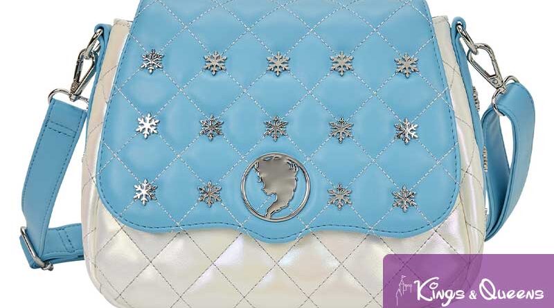 Loungefly Crossbody Bag Disney Frozen Elsa Pearlescent