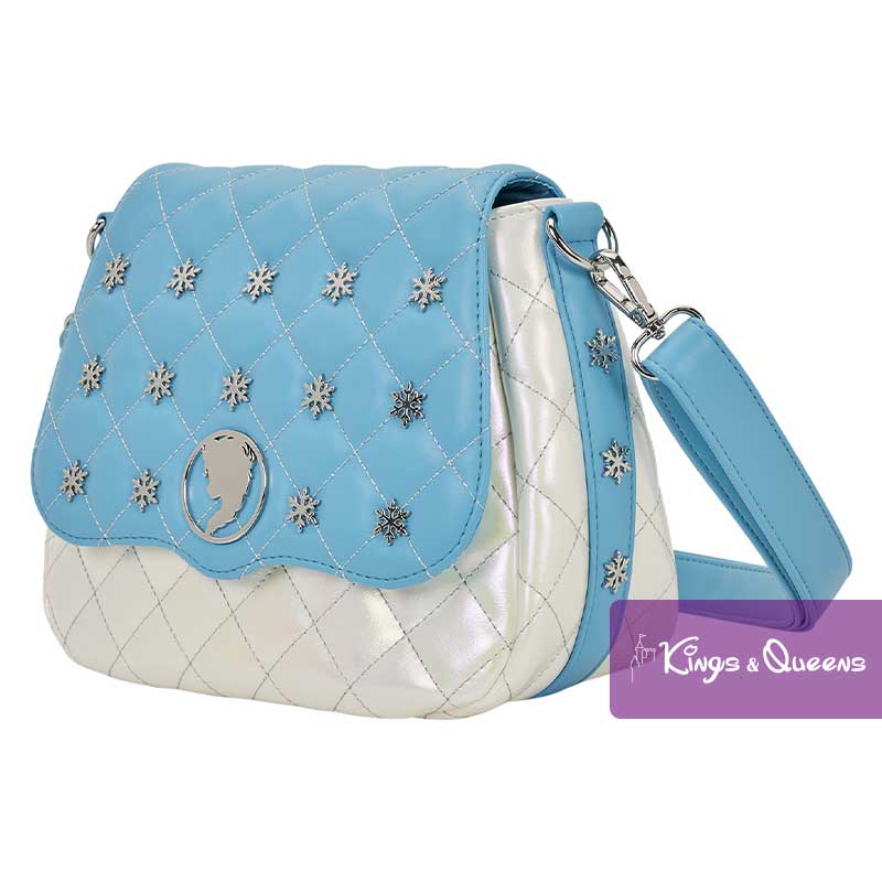 Loungefly Crossbody Bag Disney Frozen Elsa Pearlescent