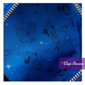 Loungefly Crossbody Bag Disney Fantasia Magician's Hat Sorcerer Mickey
