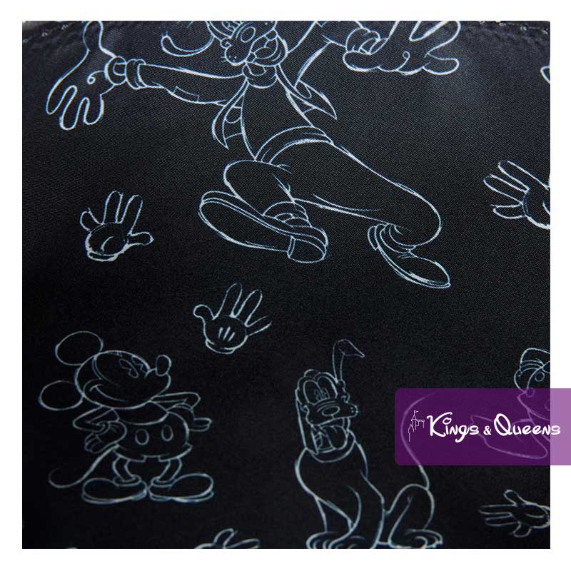 Loungefly Crossbody Bag Disney Minnie Mouse Sketched