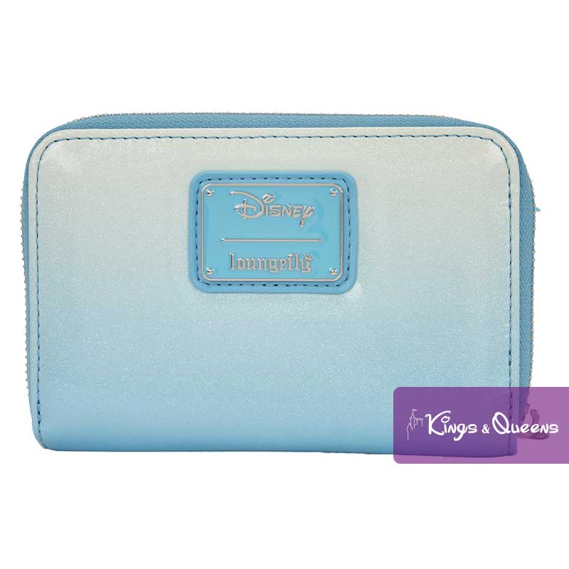 Loungefly Zip Around Wallet Disney Frozen Elsa Glitter Sequin