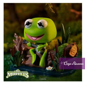 Disney Funko Pop The Muppets Kermit Frog Banjo Log
