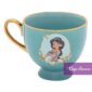 Disney Tea Coffee Cup Saucer Pastel Princess Jasmine Aladdin