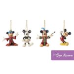 Disney Traditions Jim Shore Christmas Hanging Hanger Ornament Mickey Mouse Sorcerer Decoration Tree