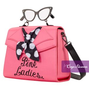 Grease Musical Movie Loungefly Crossbody Bag Pink Ladies Sandy