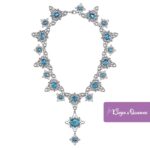 Harry Potter Cursed Opal Necklace Noble Collection Replica Katie Bell