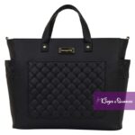 Loungefly Convertible Tote Bag Pin Trader Black