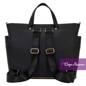 Loungefly Convertible Tote Bag Pin Trader Black