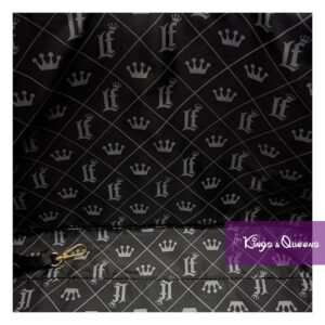 Loungefly Convertible Tote Bag Pin Trader Black