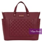 Loungefly Convertible Tote Bag Pin Trader Red