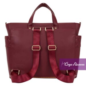 Loungefly Convertible Tote Bag Pin Trader Red