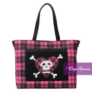 Loungefly Tote Hand Bag Avril Lavigne Skull