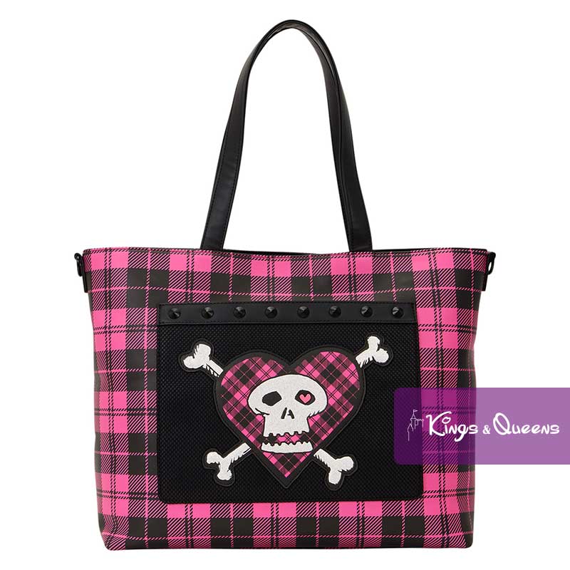 loungefly_tote_bag_avril_lavigne_avltb0002_1 Loungefly Tote Hand Bag Avril Lavigne Skull
