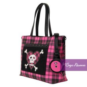 Loungefly Tote Hand Bag Avril Lavigne Skull