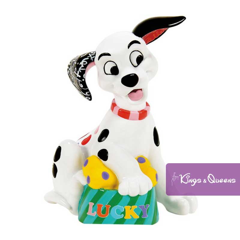 Disney Romero Britto Figurine Lucky Dalmatian 6018074