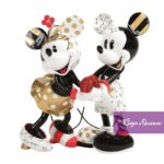 Disney Romero Britto Figurine Mickey Minnie Heart Valentine 6018067