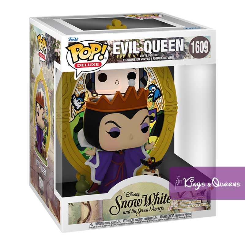 disney_funko_figurine_evil_queen_snow_white_81681_1609_1 Funko Pop Disney Evil Queen Villain Snow White Seven Dwarfs 81681 1609 Stain Glass