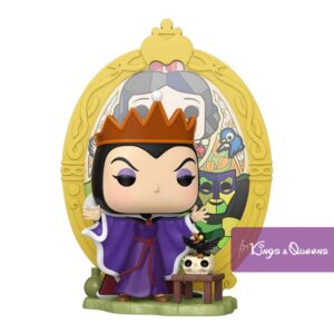 Funko Pop Disney Evil Queen Villain Snow White Seven Dwarfs 81681 1609 Stain Glass