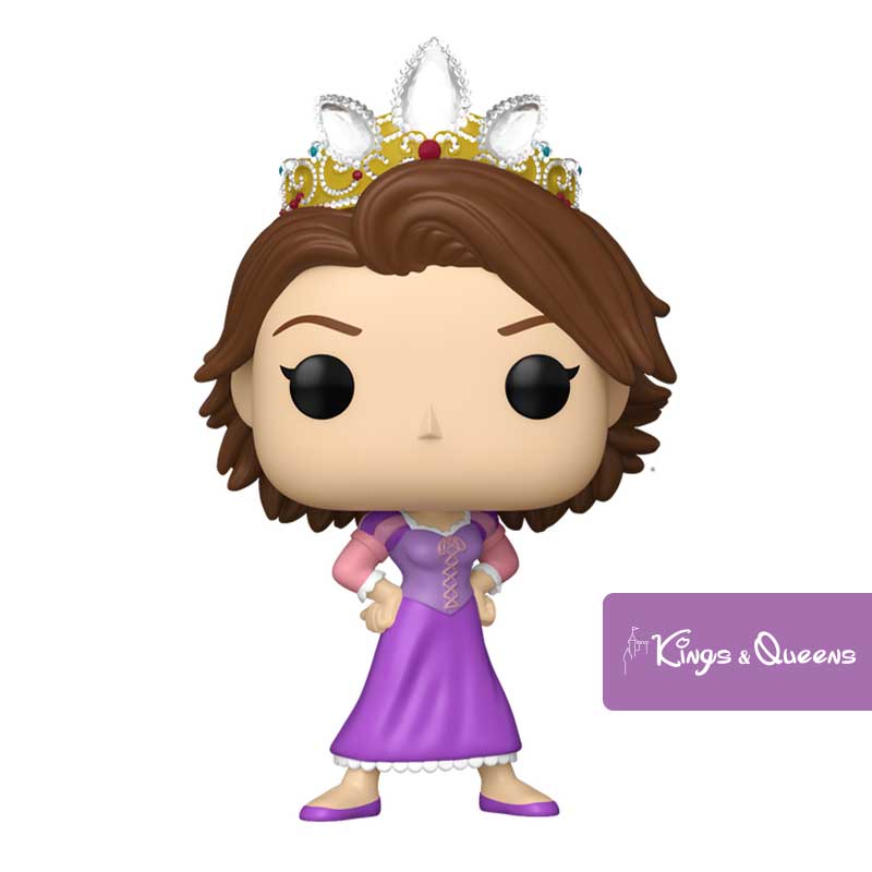 Disney Funko Pop Figurine Tangled Rapunzel Brown Short Hair