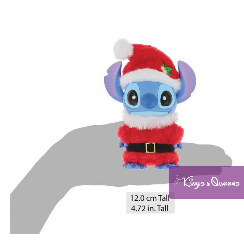 Disney Grand Jester Studios Figurine Christmas Stitch Santa