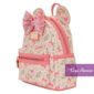 Disney Loungefly Backpack Minnie Floral Flower Pink Bow