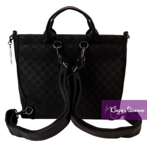 Disney Loungefly Convertible Backpack Tote Bag Mickey Black