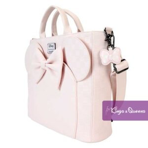 Disney Loungefly Convertible Backpack Tote Bag Minnie Pink