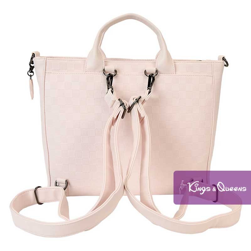 Disney Loungefly Convertible Backpack Tote Bag Minnie Pink