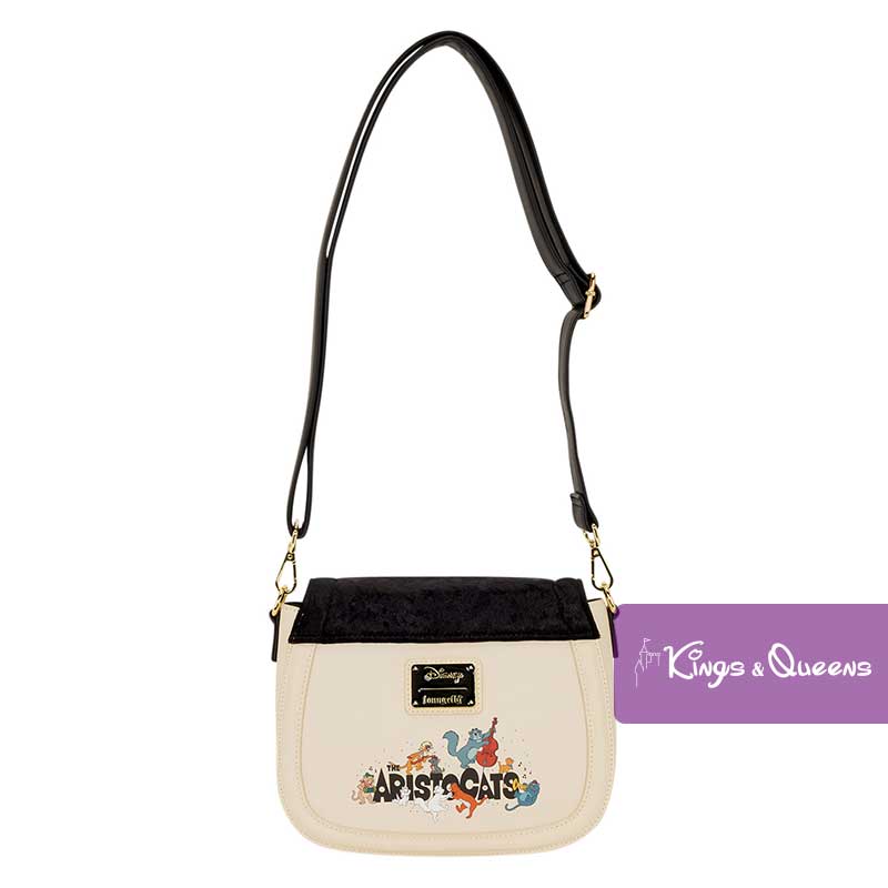 Disney Loungefly Crossbody Bag Aristocats Marie Toulouse Berlioz Charm