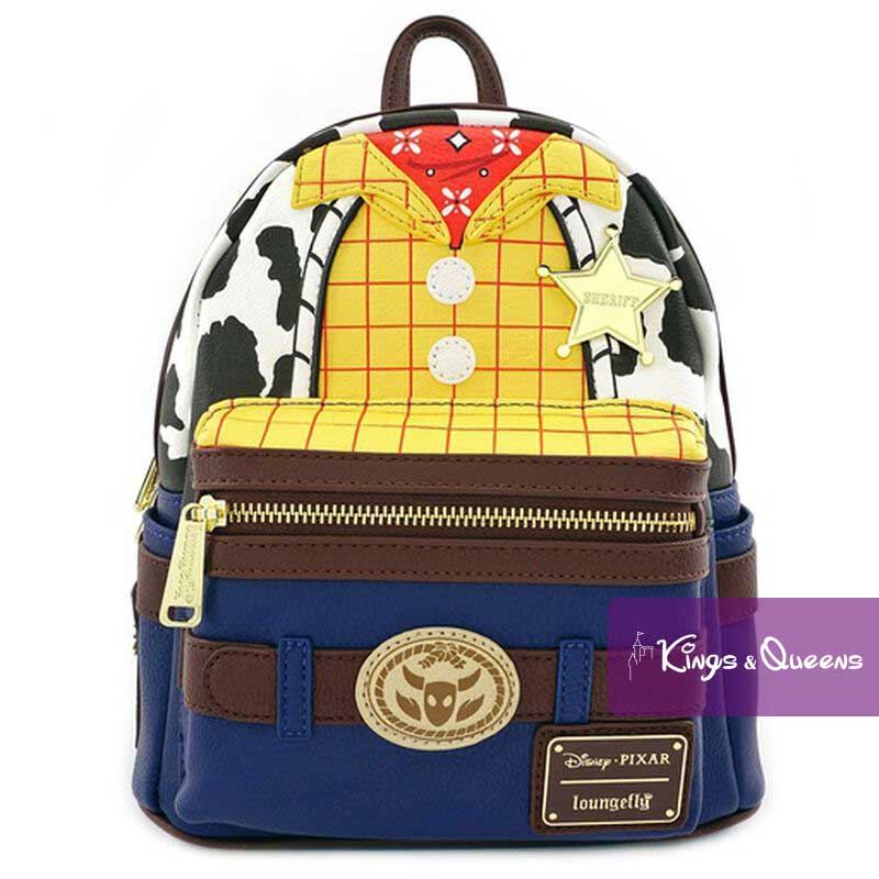 Disney Pixar Loungefly Backpack Toy Story Woody Cowboy
