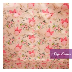 Disney Loungefly Tote Shoulder Bag Backpack Minnie Floral Flower Pink Bow