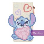Disney Loungefly Wallet Card Holder Stitch Heart Valentine