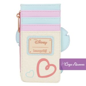 Disney Loungefly Wallet Card Holder Stitch Heart Valentine