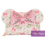 Disney Loungefly Wallet Minnie Floral Flower Pink Bow