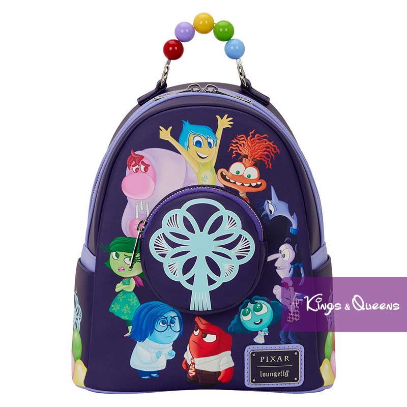 Disney Loungefly Pixar Backpack Inside Out Bag Emotions