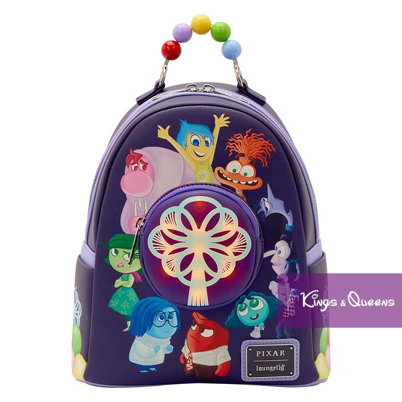 Disney Loungefly Pixar Backpack Inside Out Bag Emotions