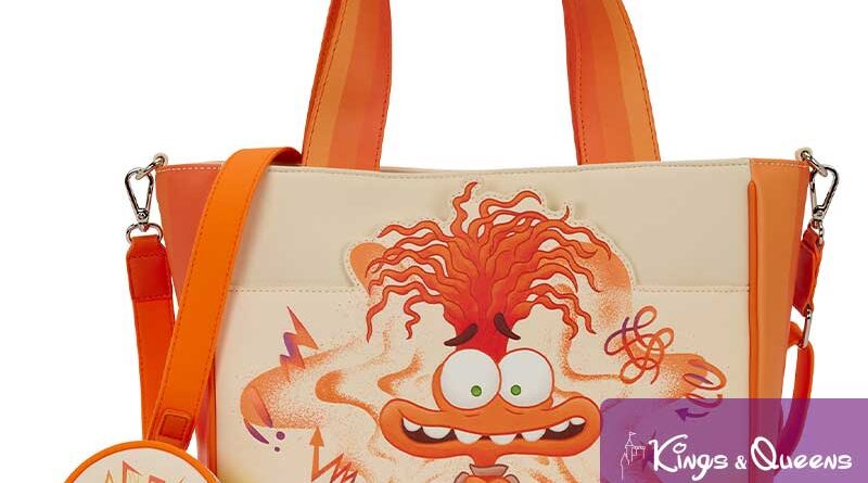 Disney Loungefly Pixar Tote Inside Out Bag Emotions Anxiety