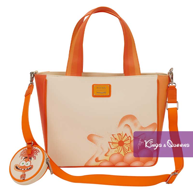 Disney Loungefly Pixar Tote Inside Out Bag Emotions Anxiety