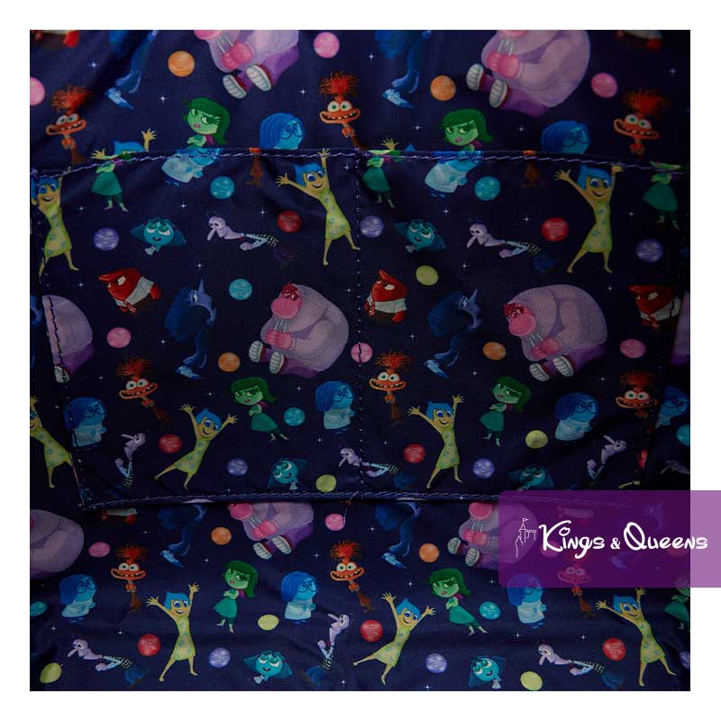 Disney Loungefly Pixar Tote Inside Out Bag Emotions Anxiety