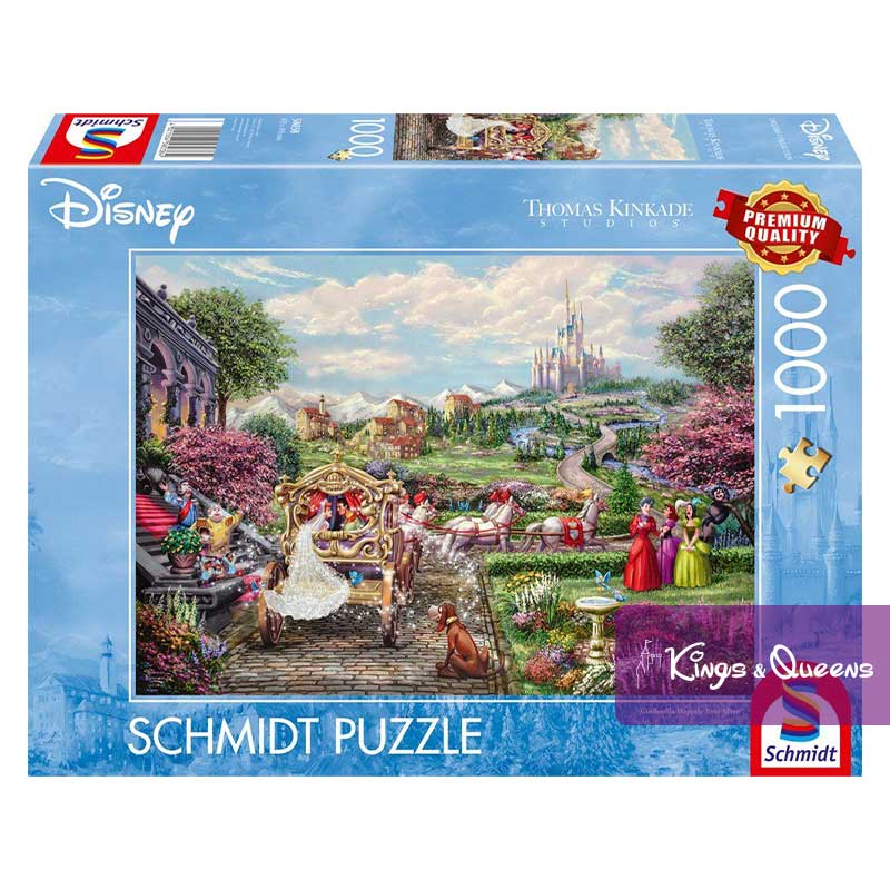 disney_puzzle_cinderella_tremaine_sch-58038_1 Disney Puzzle Schmidt Spiele Cinderella Happily Ever After Wedding