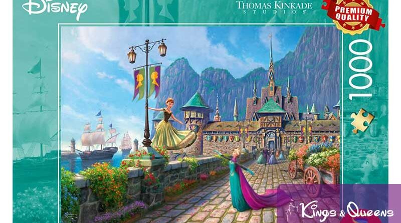 Disney Puzzle Frozen Arendelle Anna Elsa Coronation