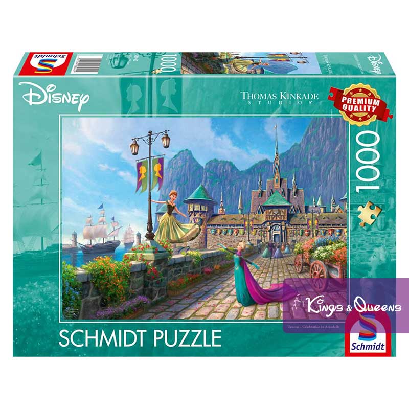 disney_puzzle_frozen_arendelle_anna_elsa_sch-58042_1 Disney Puzzle Frozen Arendelle Anna Elsa Coronation
