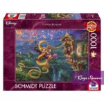 Disney Puzzle Tangled Rapunzel Flynn Rider Mother Gothel Tower