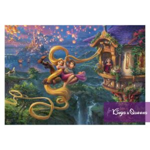 Disney Puzzle Tangled Rapunzel Flynn Rider Mother Gothel Tower